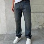 شلوار جین نیم بگ دیفرانسیل k29